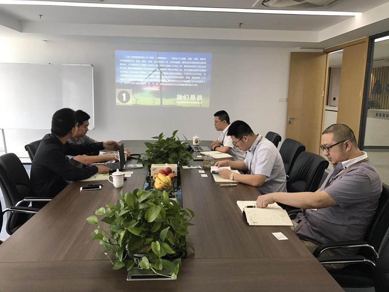 勝科集團副總裁到訪三能